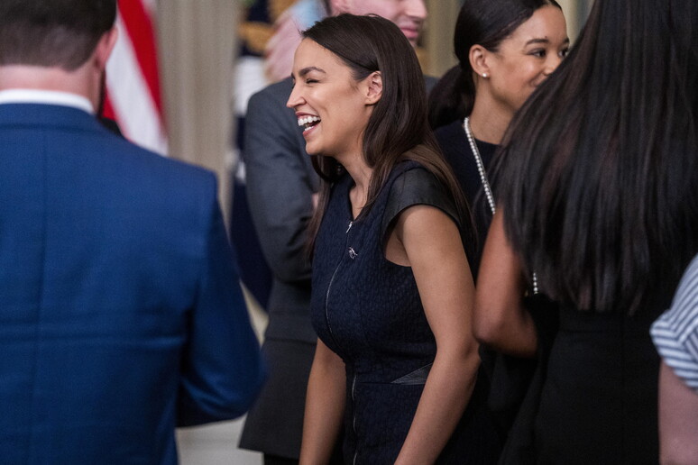 Alexandria Ocasio-Cortez © ANSA/EPA