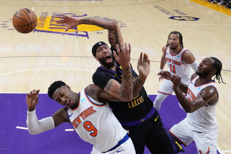 NBA - New York Knicks at Los Angeles Lakers © ANSA/EPA