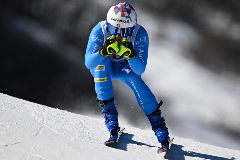 Marta Bassino in pista © ANSA/AFP