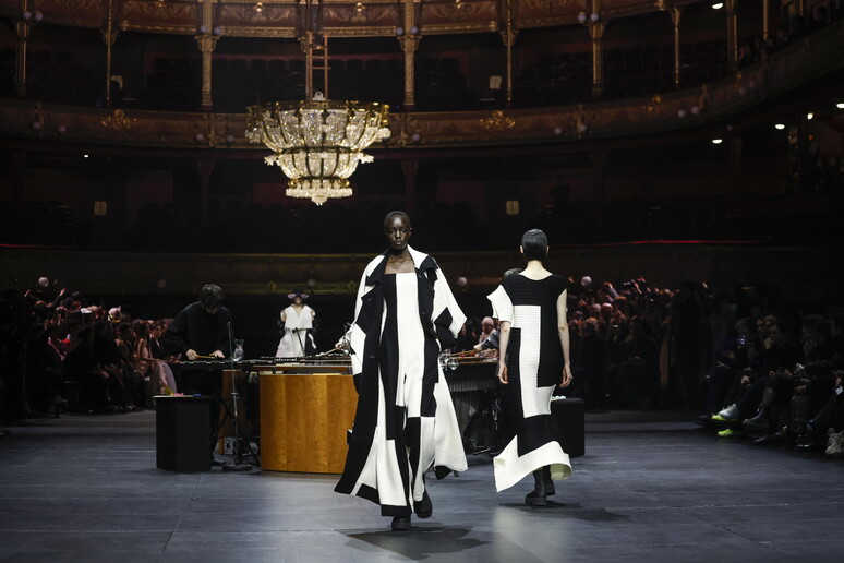 Issey Miyake - Runway - Paris Fashion Week F/W 2023/24 © ANSA/EPA