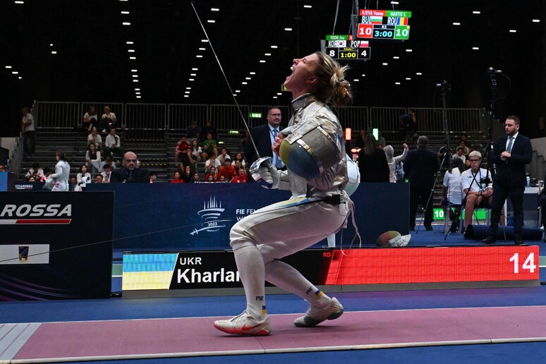 Olga Kharlan © ANSA/AFP