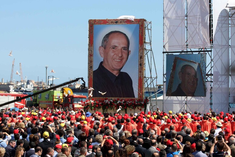 La cerimonia di beatificazione di don Puglisi - RIPRODUZIONE RISERVATA