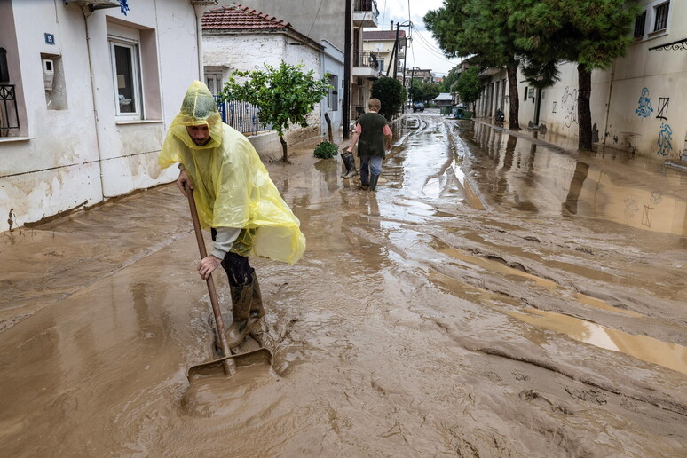 Second storm,  'Elias ', hits central Greece in less than a month © ANSA/EPA