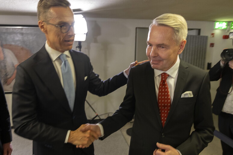 Stubb e Haavisto © ANSA/EPA