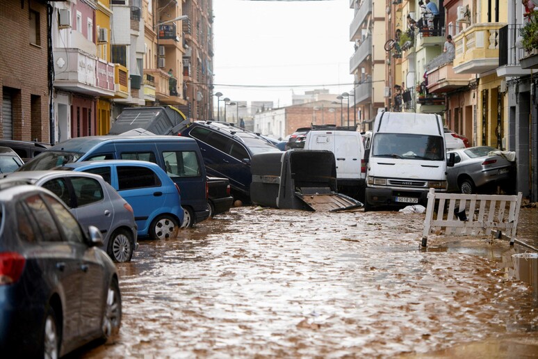 Alluvione a Valencia © ANSA/AFP