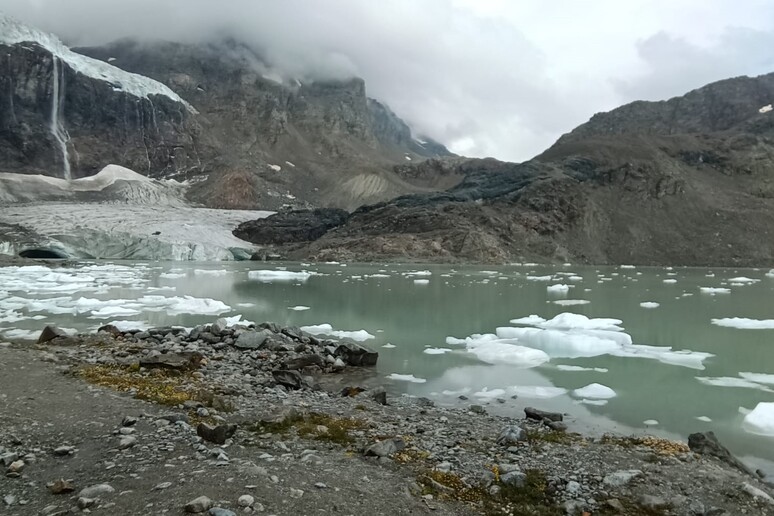 Il ghiacciaio di Fellaria, in Valtellina, dive è stato sperimentato il robot zaino (fonte: CNR-INM) - RIPRODUZIONE RISERVATA