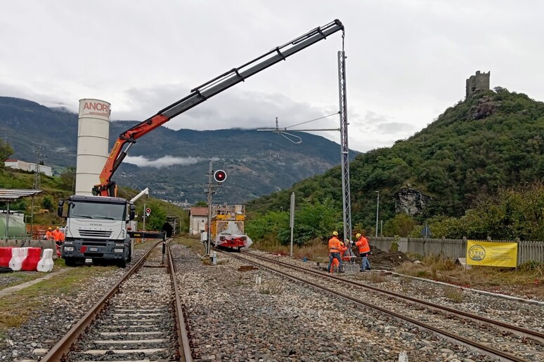 Ferrovia Aosta-Ivrea - RIPRODUZIONE RISERVATA