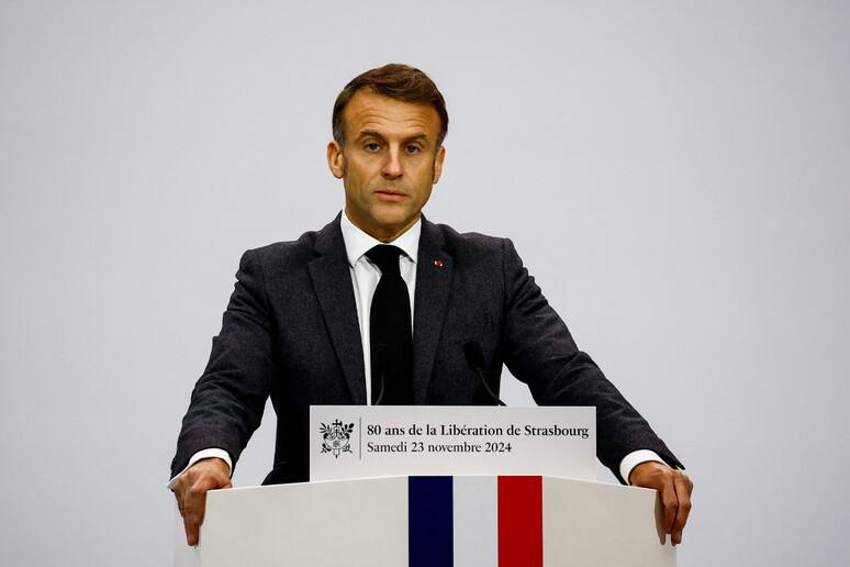 Emmanuel Macron - RIPRODUZIONE RISERVATA