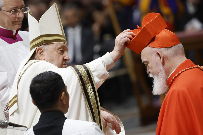 Giovani e periferici, il fronte dei nuovi cardinali - RIPRODUZIONE RISERVATA