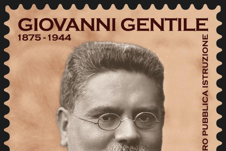 Un francobollo dedicato a Gentile a 80 anni dalla morte - RIPRODUZIONE RISERVATA