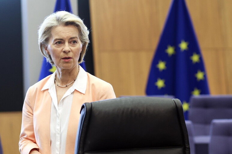 Ursula von der Leyen © ANSA/EPA