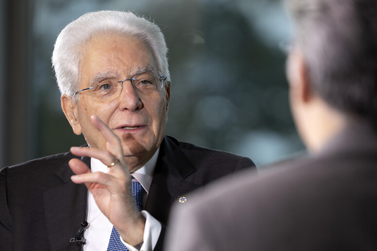 Il Presidente della Repubblica Sergio Mattarella - RIPRODUZIONE RISERVATA