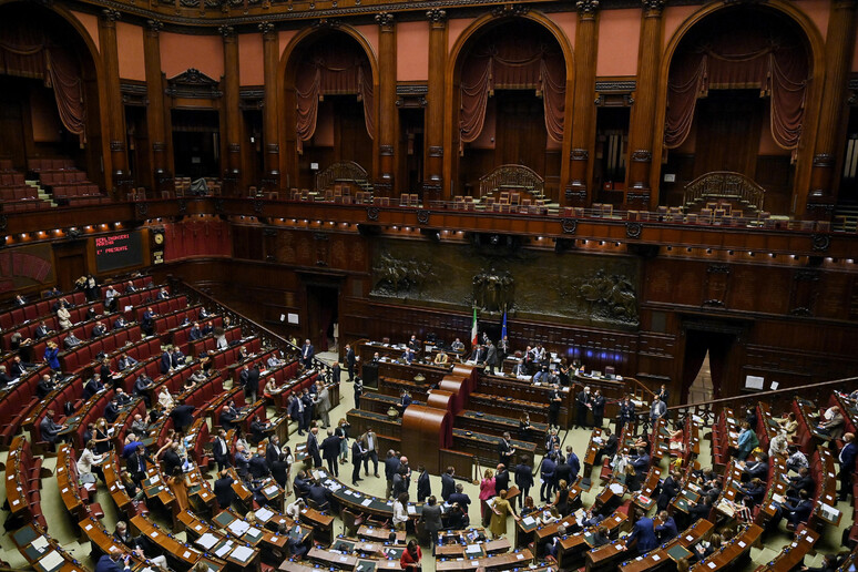 L 'Aula della Camera in una foto di archivio - RIPRODUZIONE RISERVATA