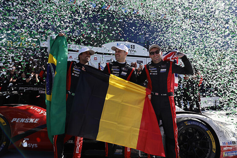 Porsche trionfa alla 24 Ore di Daytona 2025 © ANSA/imsa.com