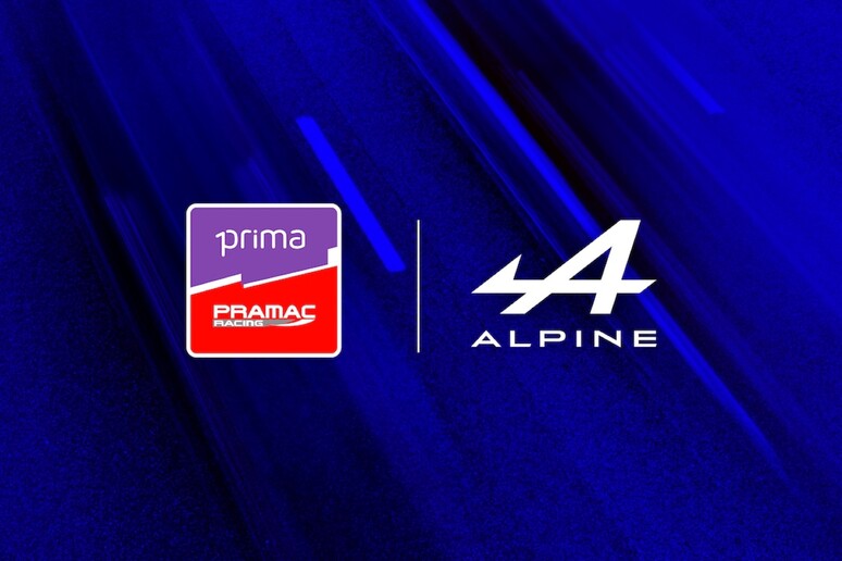 Alpine in MotoGP con il team Prima Pramac Yamaha - RIPRODUZIONE RISERVATA