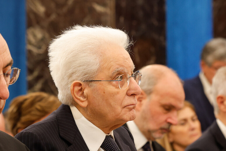 Il presidente Sergio Mattarella - RIPRODUZIONE RISERVATA