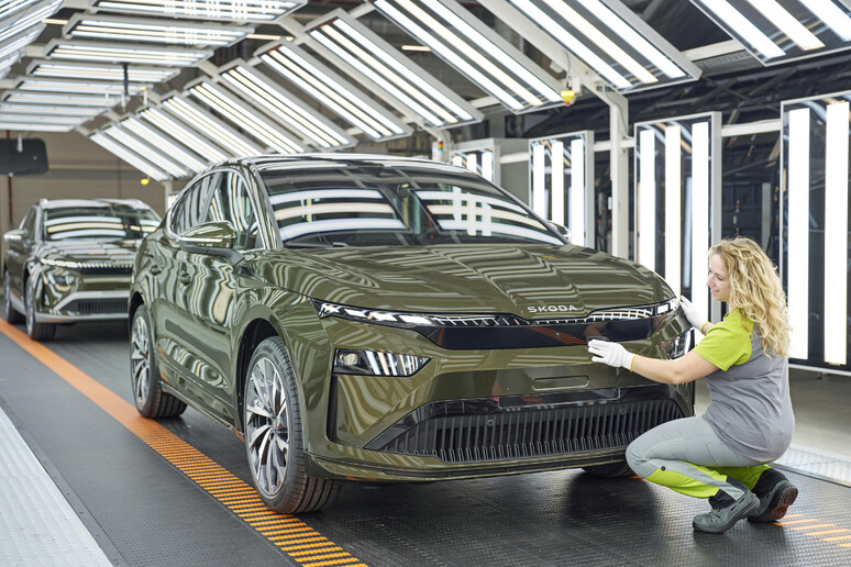 Škoda Auto inizia la produzione di Enyaq ed Enyaq coupé - RIPRODUZIONE RISERVATA