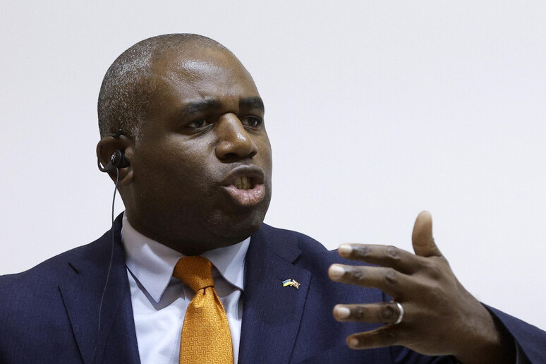 David Lammy © ANSA/EPA