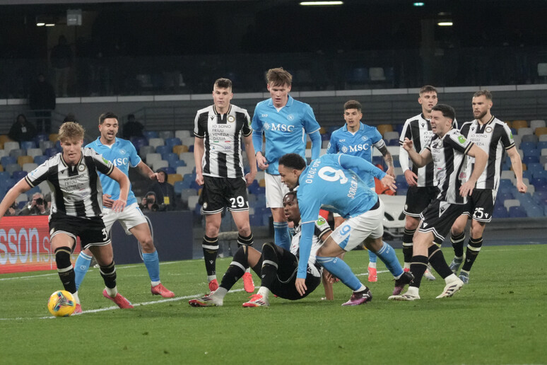 Calcio: Napoli-Udinese 1-1 - ALL RIGHTS RESERVED