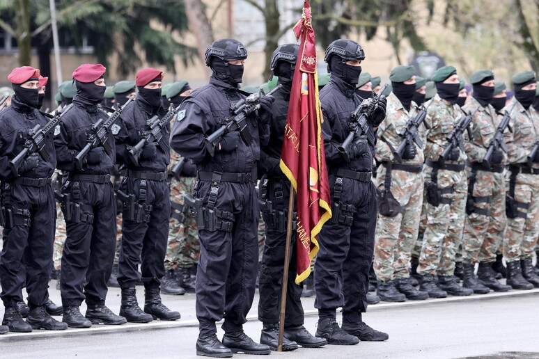 Via libera dell 'Ue a 15 milioni di euro per l 'esercito macedone © ANSA/EPA