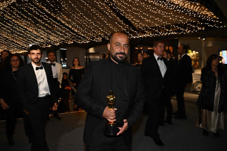 Hamdan Ballal agli Oscar © ANSA/AFP