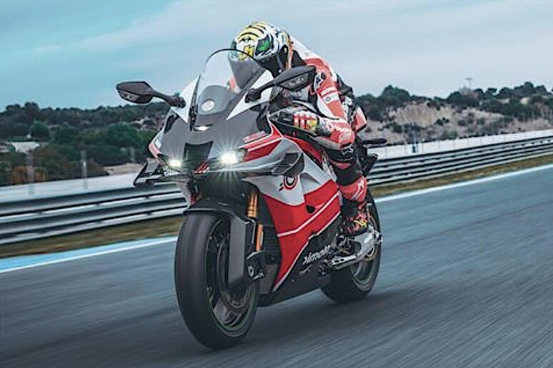 Al via dal 9 aprile le vendite della Bimota KB998 Rimini © ANSA/Bimota