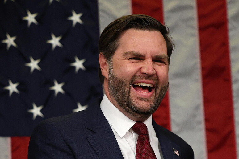 Il vicepresidente americano JD Vance © ANSA/EPA