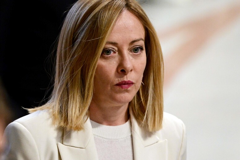 Giorgia Meloni © ANSA/AFP