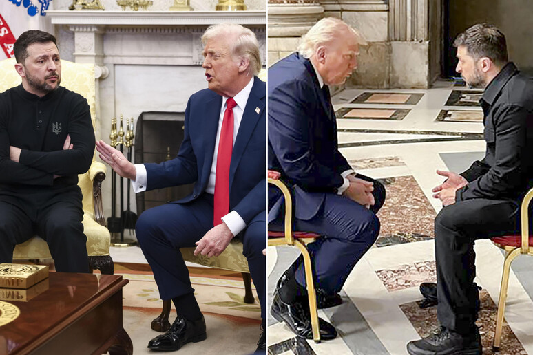 combo Zelensky Trump - RIPRODUZIONE RISERVATA