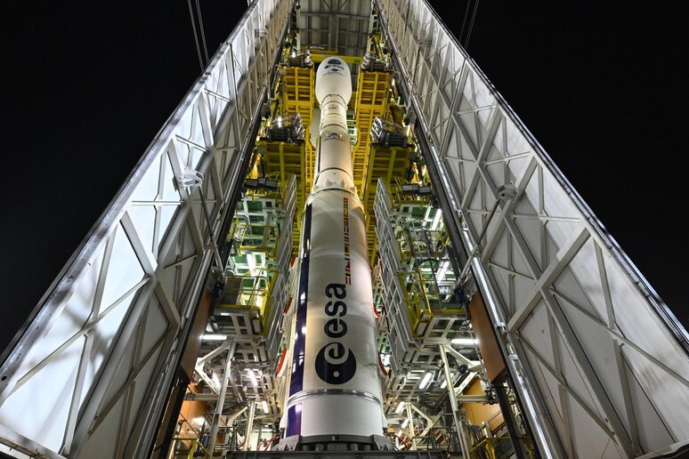 Il lanciatore europeo Vega C costruito in Italia da Avio (fonte: ESA) - RIPRODUZIONE RISERVATA
