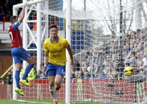 Crystal Palace-Arsenal 0-2